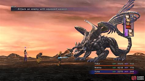 ffx bosses in order.
